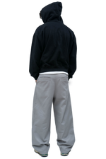 Grey Pleated Pant