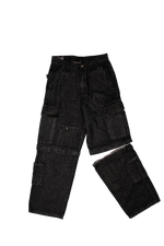 Baggy Cargo Zip Jeans
